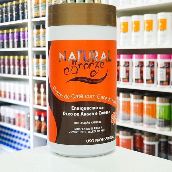 Natural Bronze Parafina Café c/ Cera de Abelha 1kg