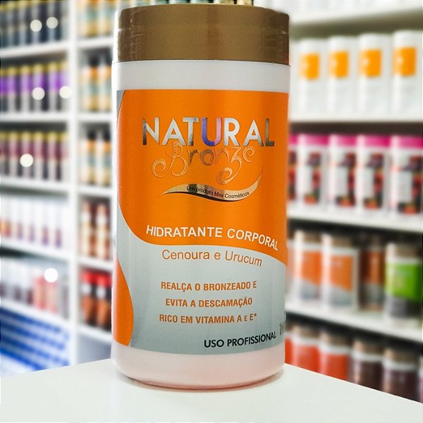 Natural Bronze Hidratante Cenoura e Urucum 1kg