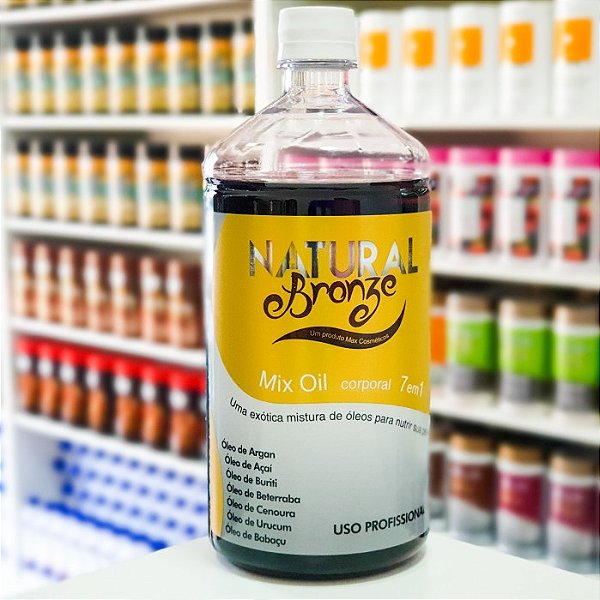 Natural Bronze Óleo 7 em 1 Mix Oil Corporal 1L