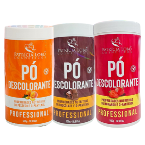 Patricia Lobo Po Descolorante Pêssego/Morango/Chocolate 500g
