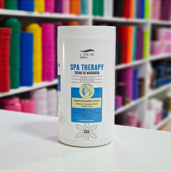 Capilar Creme de Massagem Spa Therapy Slim 1kg
