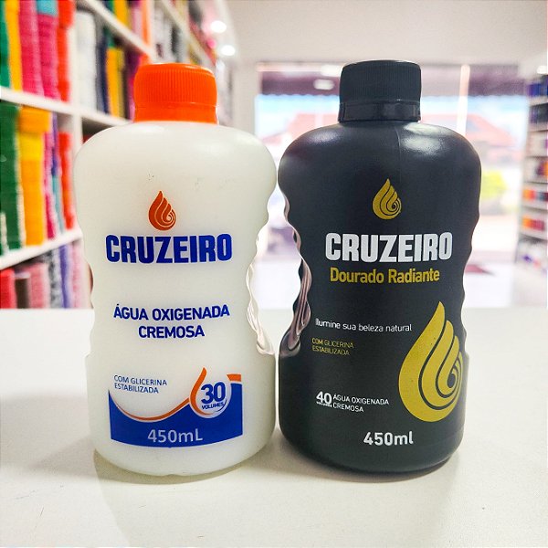 Cruzeiro Aguá Oxigenada Volume 30 e 40 - 450ml