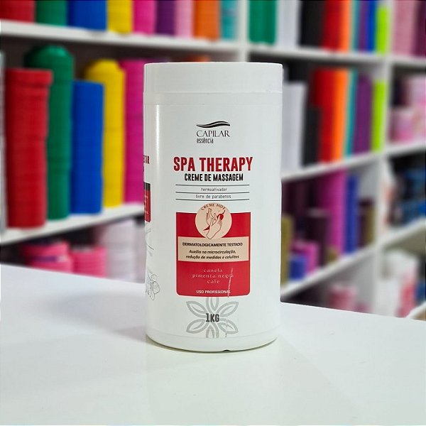 Capilar Creme de Massagem Spa Therapy Hot 1kg