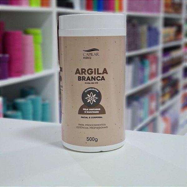 Capilar Argila Branca em Pó 500g