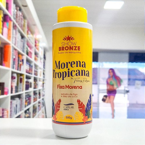 Capilar Fixa Morena Tropicana 500g