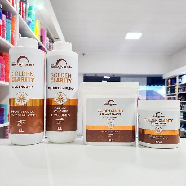 Capilar Kit Golden Clarity Profissional