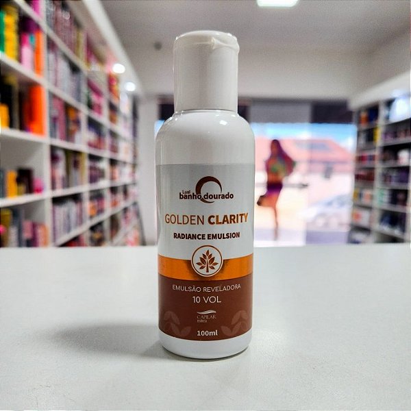 Capilar Emulsão Reveladora vol 10 Golden Clarity 100ml