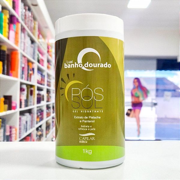 Capilar Gel Pós Sol Pistache 1kg