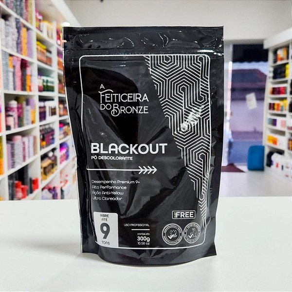 Feiticeira do Bronze Po Descolorante Blackout 300g