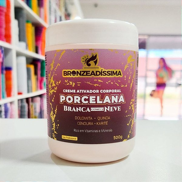 Paty Galvão Creme de Porcelana Branca de Neve 500g