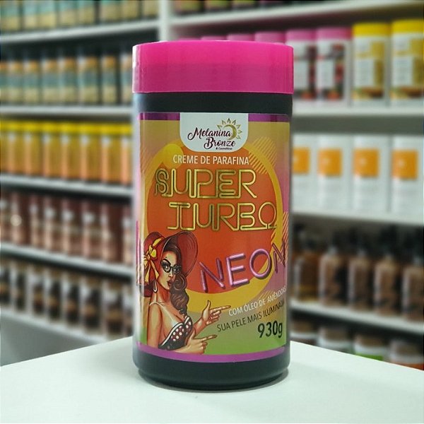 Melanina Bronze Parafina Super Turbo Neon 930g