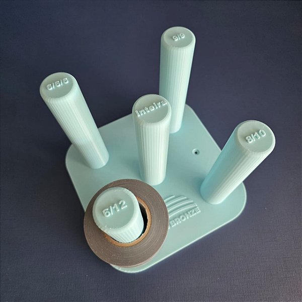 Suporte para Fitas 5 Torres Slim (Cores variadas)