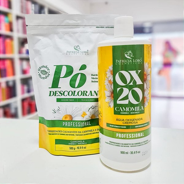Patricia Lobo Kit Descoloração sem Amônia Camomila