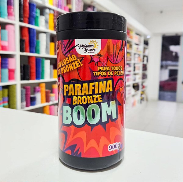 Melanina Bronze Parafina Boom 900g