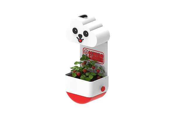 Vaso Chuvinha - Minha Primeira Plantinha Kids Vermelho - Cachorrinho