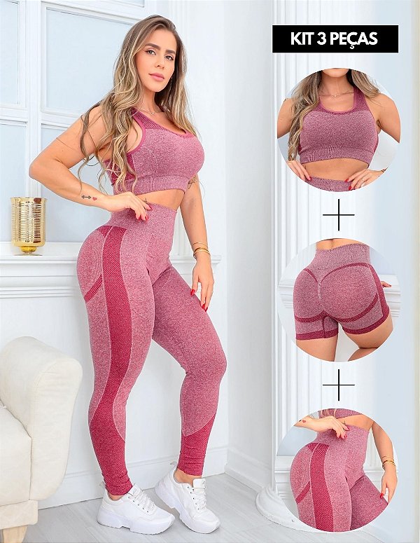 Conjunto Movement sem costura