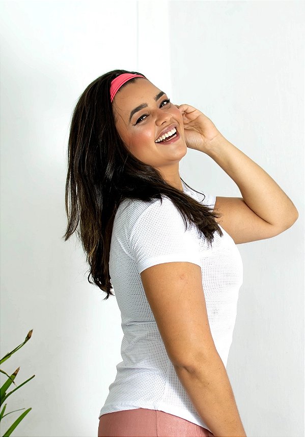 Blusa fitness baby look