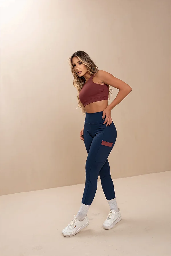 Conjunto poliamida flex legging