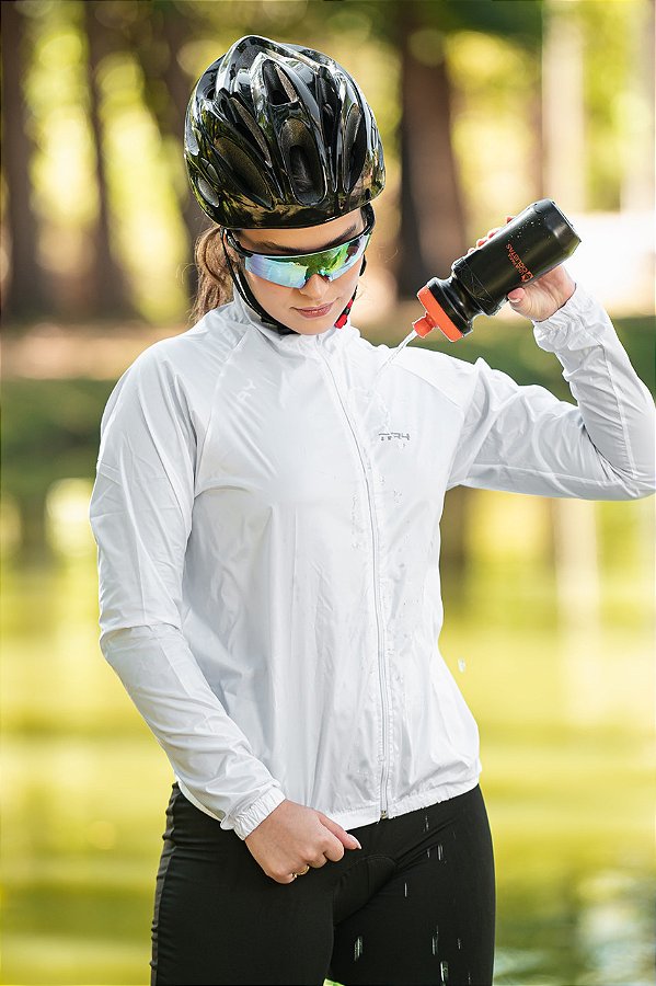 Jaqueta corta-vento cycle feminina