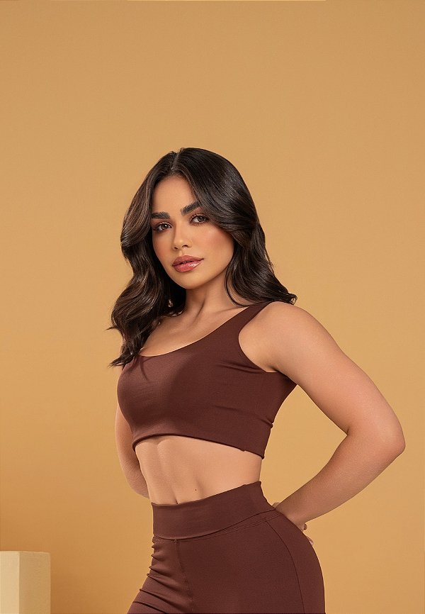 Top fitness poliamida