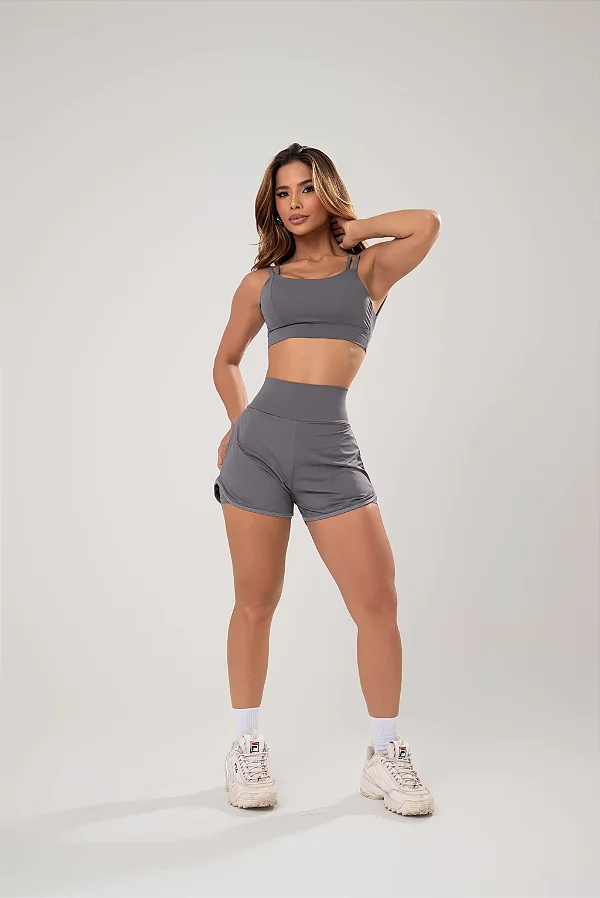 Conjunto double short duplo