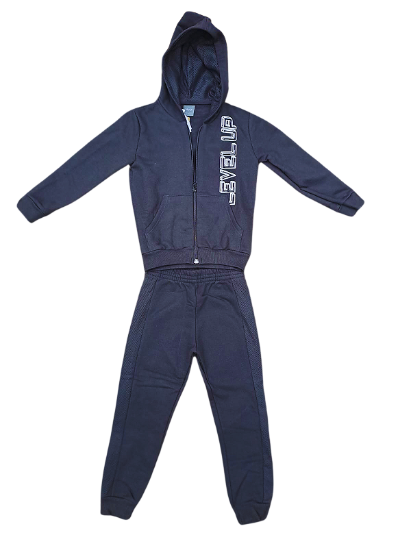 Moletom com Capuz e Calça Mundi