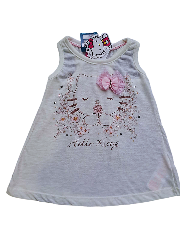 Blusinha Hello Kitty com Laço 3D – Licenciado Oficial