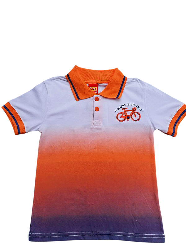 Camiseta Polo Infantil Masculina Kyly