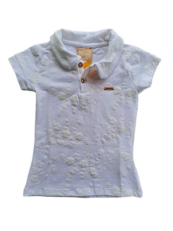 Blusa Feminina Texturizada com Gola Alta - Marisol