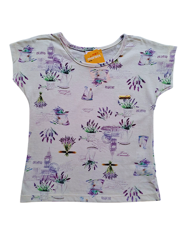 Blusa Infantil Feminina Estampada - Marisol