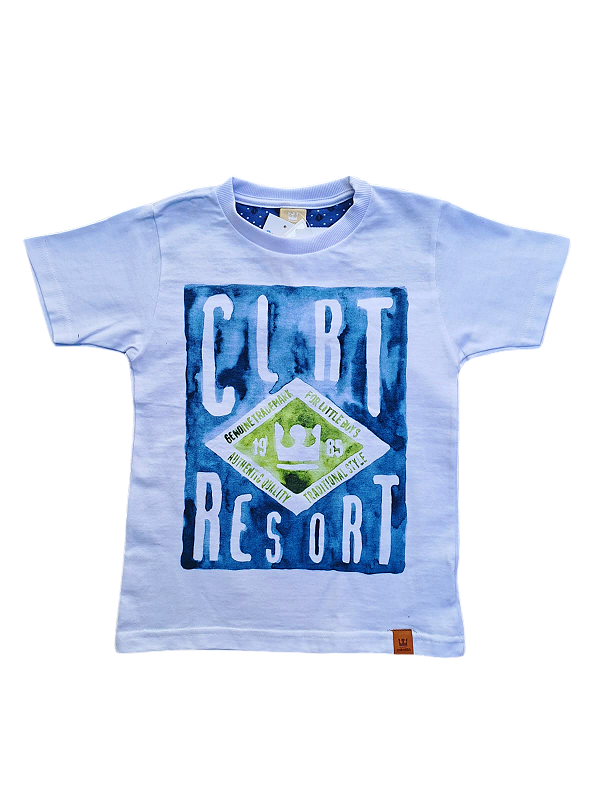 Camiseta Infantil Masculina Estampada coloritta