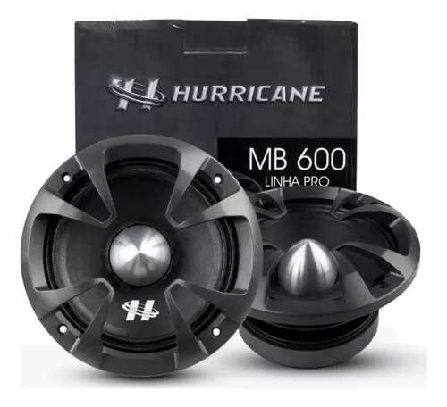 Alto Falante 6 Polegadas Hurricane Mid Bass Mb600
