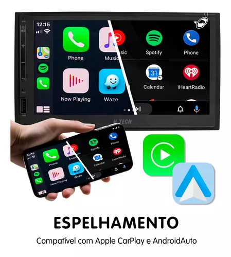 Multimídia 7pol Ht-3023 Padrão Japonês Bt Espelha Câmera