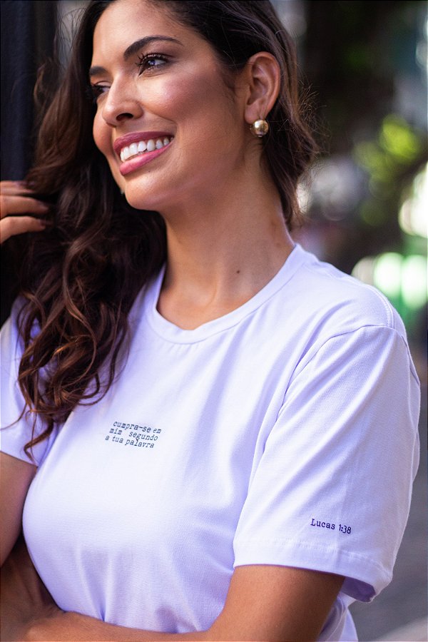T-SHIRT FEMININA - OBEDIÊNCIA