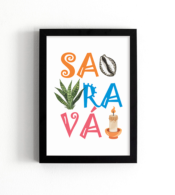Quadro: Saravá