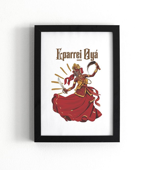 Quadro Eparrei Oyá - Iansã