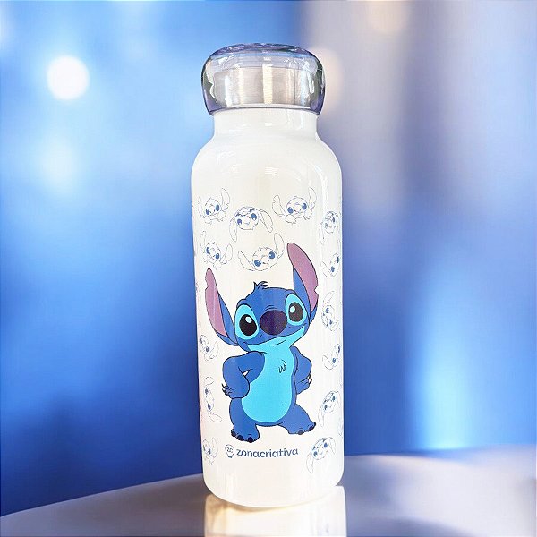 Garrafa Térmica Bubble Stitch - 500ml - 1 unidade - Disney Original - Rizzo