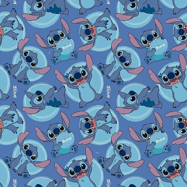 Folha para Ovos de Páscoa Stitch 69x89cm - 25 unidades - Disney Original - Rizzo