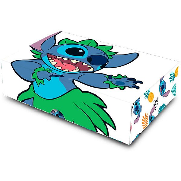 Caixa 6 Doces Retangular - Stitch - 1 unidade - Disney Original - Rizzo