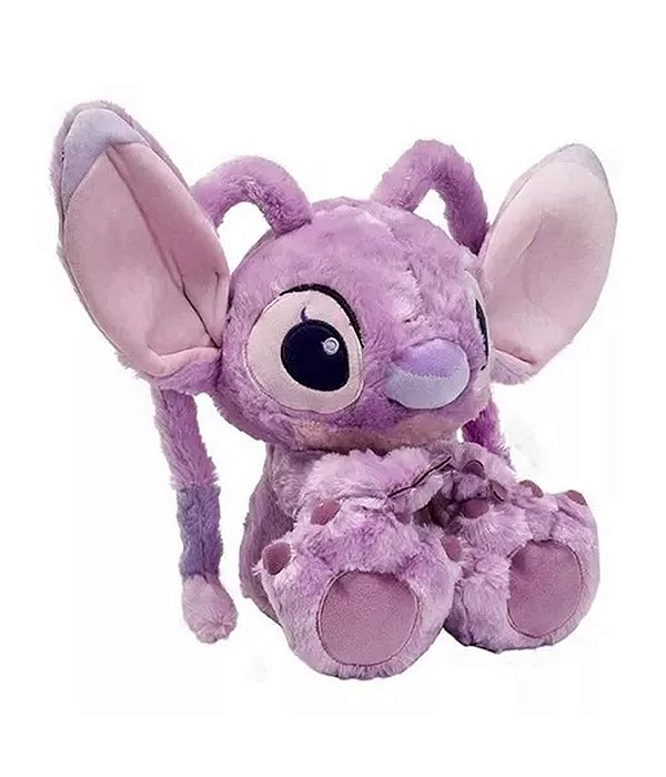 Pelúcia Angel Big Feet 45cm - Lilo & Stitch - 1 unidade - Disney Original - Rizzo