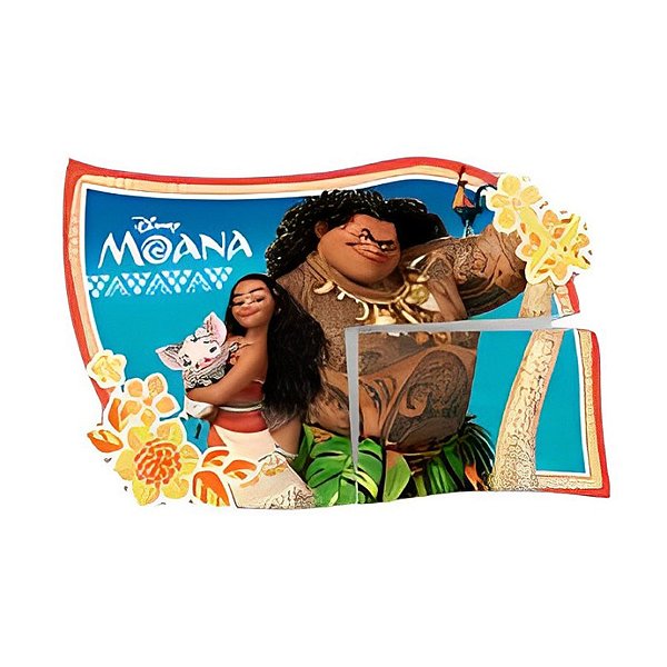 Painel Decorativo - Moana - 1,26m x 88cm - 1 unidade - Disney Original - Rizzo