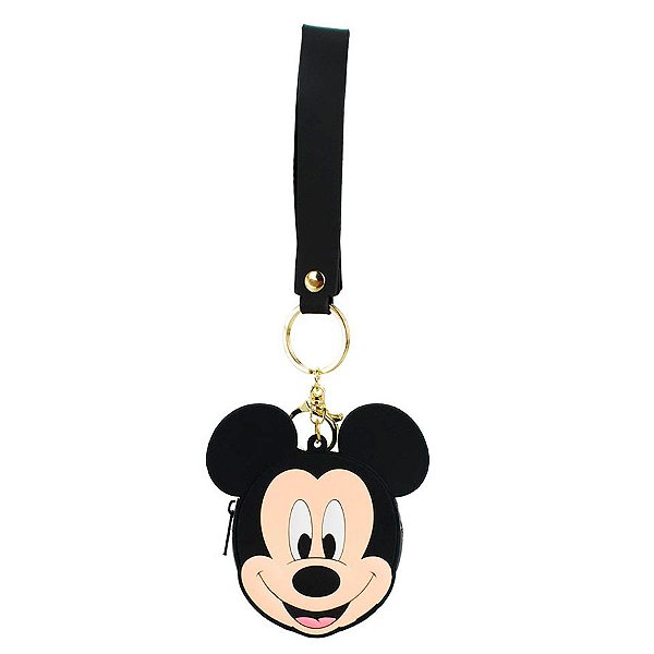 Porta Niquel de Silicone Mickey - 7cm - 1 unidade - Disney Original - Rizzo