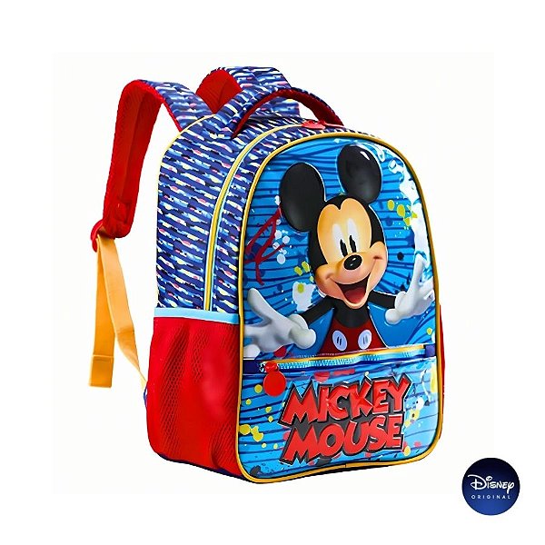 Mochila Escolar - Mickey Y - Disney Original - 1 unidade - Rizzo