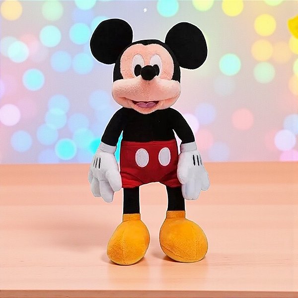 Pelúcia Mickey 40cm - 1 unidade - Disney Original - Rizzo