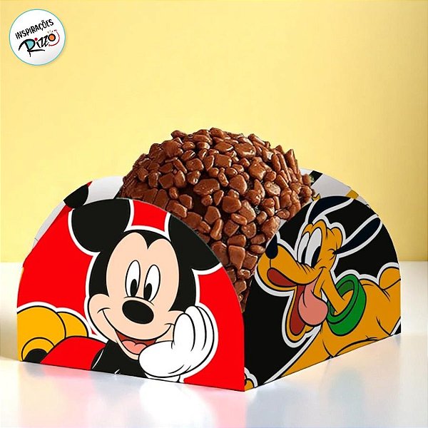 Porta Forminha Festa Mickey Mouse - 50 Unidades - Disney Original - Rizzo