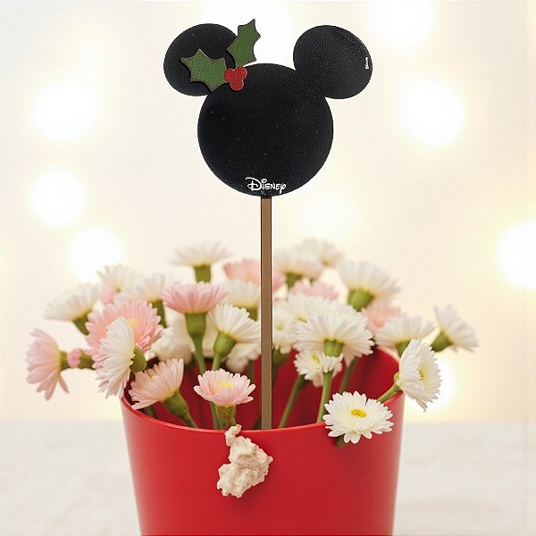 Pick para Jardim Mickey Sombra 35cm - 01 unidade - Disney Original - Rizzo