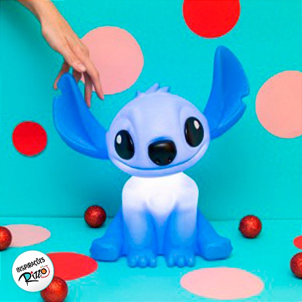 Luminária Stitch - 34cm - 1 unidade - Disney Original - Usare