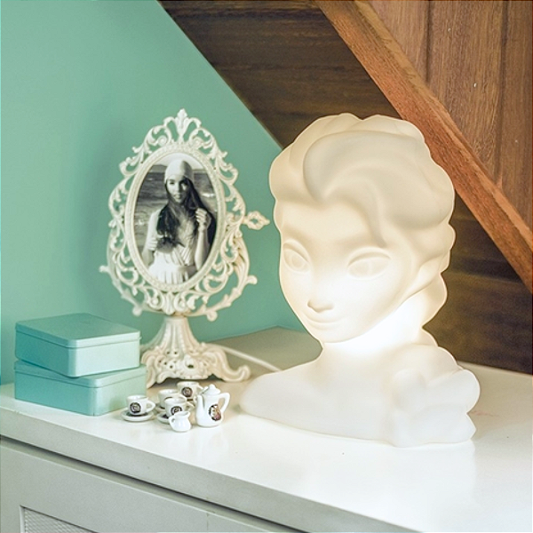 Luminária Elsa Frozen - 1 unidade - Disney Original - Usare