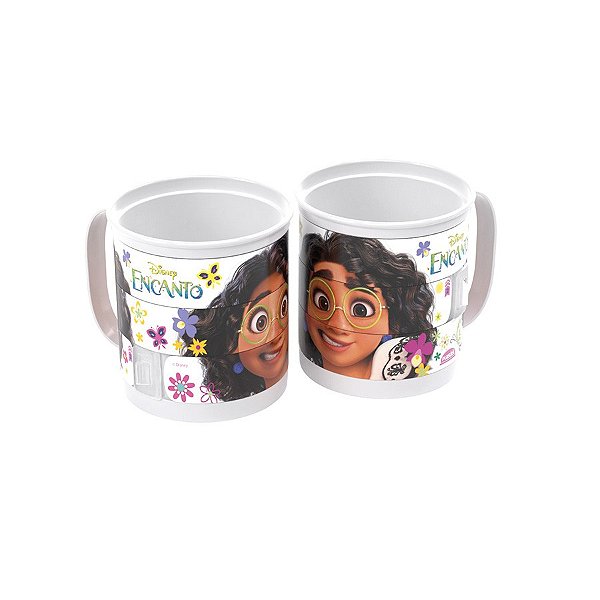 Caneca Divertida Encanto - 360 mL  - 1 unidade - Disney Original - Rizzo