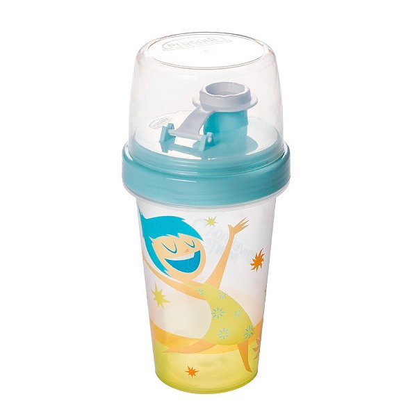 Mini Shakeira Divertidamente 2 - Alegria - 320ml - 1 unidade - Disney Original - Rizzo